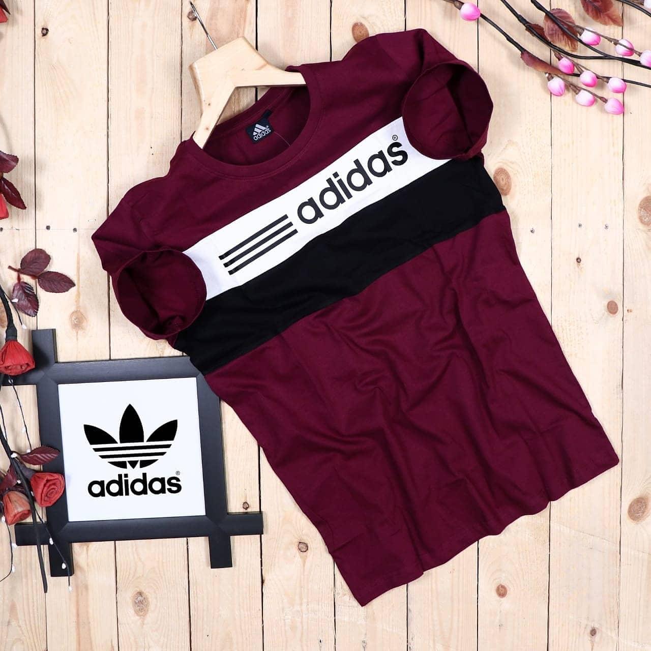 Regular Fit T-Shirt (Maroon)